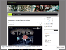 Tablet Screenshot of embassados.wordpress.com