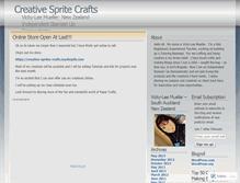 Tablet Screenshot of creativespritenz.wordpress.com