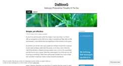 Desktop Screenshot of dabboog.wordpress.com