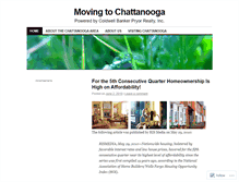 Tablet Screenshot of chattanoogamoves.wordpress.com