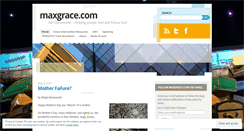 Desktop Screenshot of maxgrace.wordpress.com