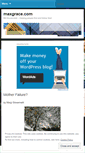 Mobile Screenshot of maxgrace.wordpress.com