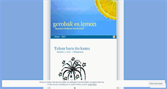 Desktop Screenshot of eslemon.wordpress.com
