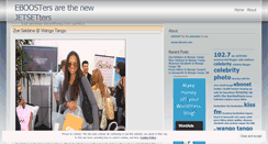 Desktop Screenshot of eboostblog.wordpress.com