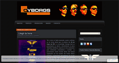 Desktop Screenshot of blogcyborgs.wordpress.com