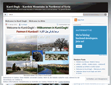 Tablet Screenshot of kurddagh.wordpress.com