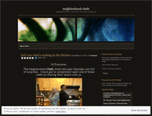 Tablet Screenshot of neighborhoodchefs.wordpress.com