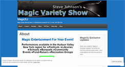 Desktop Screenshot of magicsj.wordpress.com