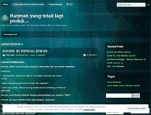 Tablet Screenshot of hatimati.wordpress.com