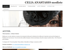 Tablet Screenshot of celiaanastasiomodiste.wordpress.com