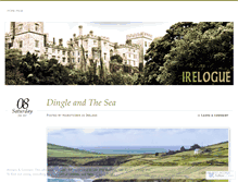 Tablet Screenshot of irelogue.wordpress.com