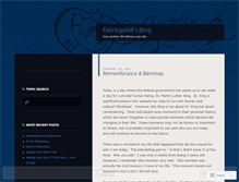 Tablet Screenshot of fabricgal68.wordpress.com