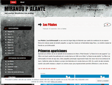 Tablet Screenshot of mirandopalante.wordpress.com