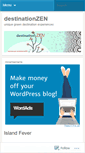 Mobile Screenshot of destinationzen.wordpress.com
