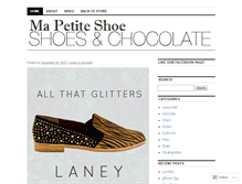 Tablet Screenshot of mapetiteshoeandchocolate.wordpress.com