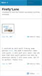 Mobile Screenshot of fireflylane.wordpress.com