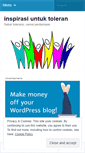 Mobile Screenshot of membumikantoleransi.wordpress.com
