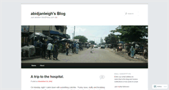 Desktop Screenshot of abidjanleigh.wordpress.com