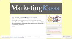 Desktop Screenshot of marketingkassa.wordpress.com