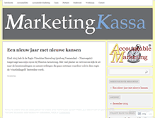 Tablet Screenshot of marketingkassa.wordpress.com
