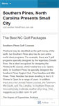 Mobile Screenshot of ncgolfcourses63.wordpress.com