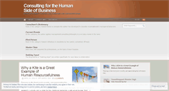 Desktop Screenshot of humansideconsulting.wordpress.com