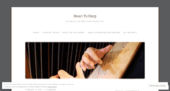 Desktop Screenshot of hearttoharp.wordpress.com