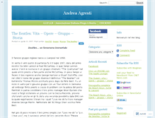 Tablet Screenshot of andreagresti.wordpress.com