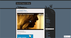 Desktop Screenshot of davidpopeiii.wordpress.com