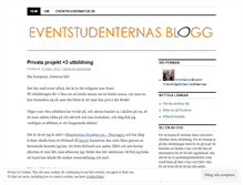 Tablet Screenshot of eventstudent.wordpress.com