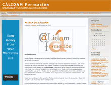 Tablet Screenshot of calidam.wordpress.com