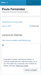 Mobile Screenshot of pfernandezprf313.wordpress.com