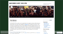 Desktop Screenshot of mayhemchry.wordpress.com