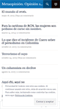 Mobile Screenshot of metaopinion.wordpress.com