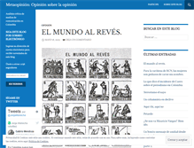 Tablet Screenshot of metaopinion.wordpress.com