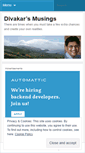 Mobile Screenshot of divakars.wordpress.com
