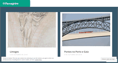 Desktop Screenshot of opassageiro.wordpress.com