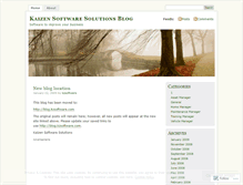 Tablet Screenshot of kzsoftware.wordpress.com