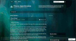 Desktop Screenshot of fitnessapprehension.wordpress.com