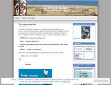 Tablet Screenshot of mirmidao.wordpress.com