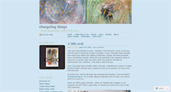 Desktop Screenshot of changelingthings.wordpress.com