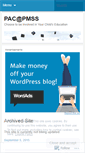Mobile Screenshot of pmsspac.wordpress.com