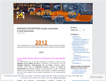 Tablet Screenshot of mehariclubnecochea.wordpress.com