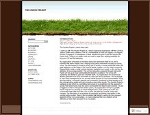 Tablet Screenshot of houdiniproject.wordpress.com