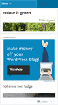 Mobile Screenshot of colouritgreen.wordpress.com
