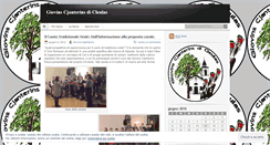 Desktop Screenshot of giovinscjanterinscleules.wordpress.com