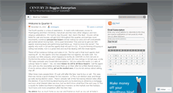 Desktop Screenshot of c21begginsnews.wordpress.com