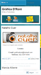 Mobile Screenshot of graficadronimidiapublicidade.wordpress.com