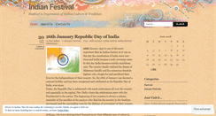 Desktop Screenshot of indianfaestival.wordpress.com