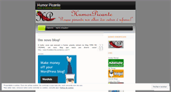 Desktop Screenshot of humorpicante.wordpress.com